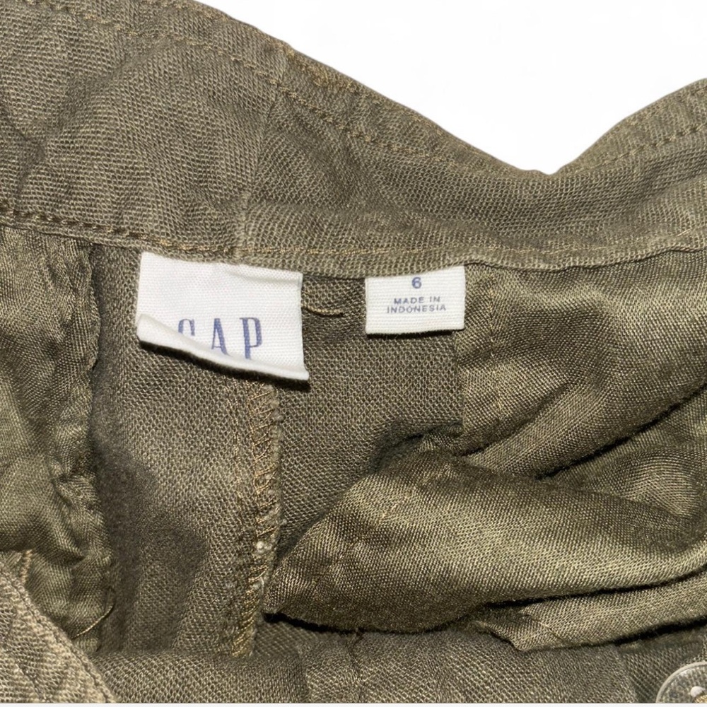 anthropology Green High-Waisted Pants - Picture 5 of 7